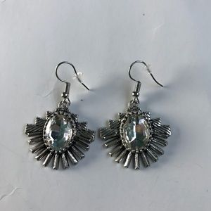 Dangling Silver Earrings